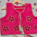 Floral Sequin Bloom Koti