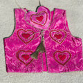 Light Pink Handmade Heart Koti with Matching Bag
