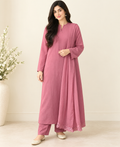 Dusty Pink 3-Piece Lawn Suit with Georgette Dupatta