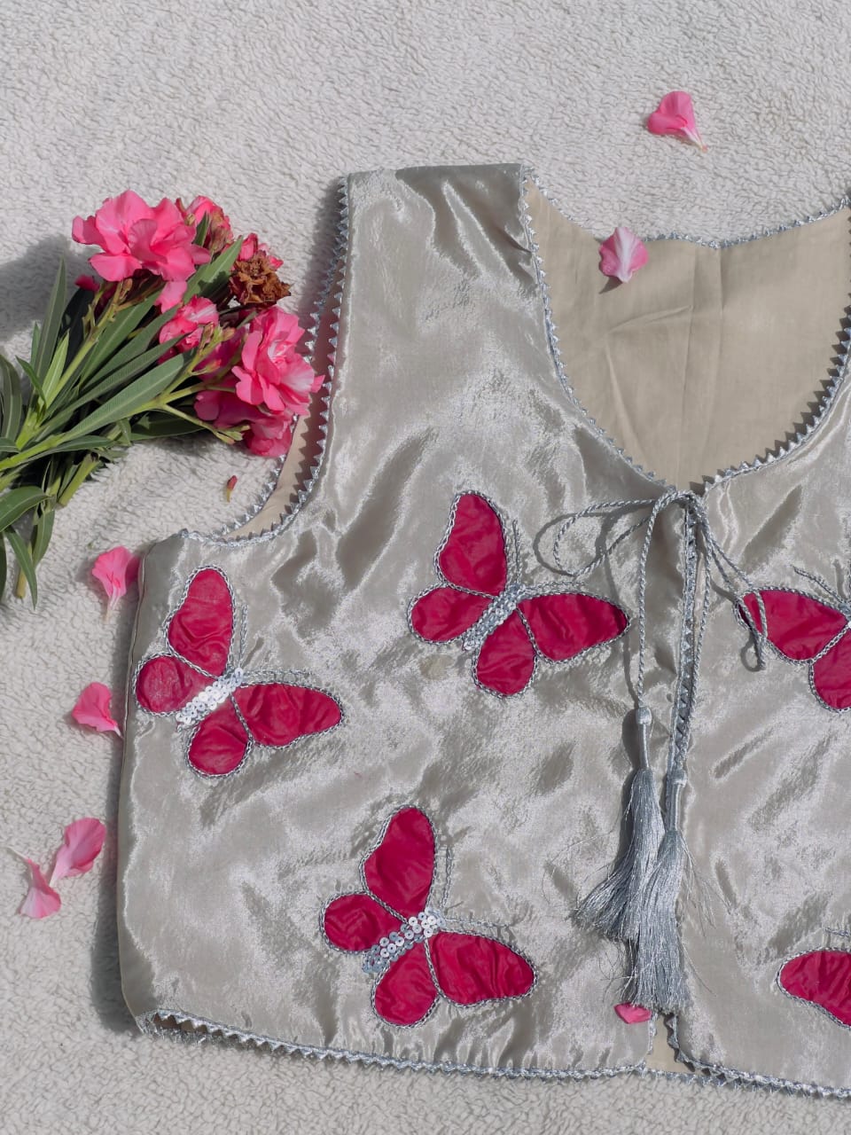 Butterfly Bloom Embellished Koti